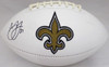 Marshon Lattimore Autographed New Orleans Saints White Logo Football Beckett BAS Stock #131954