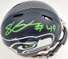 Shaquem Griffin Autographed Seattle Seahawks Mini Helmet In Green MCS Holo Stock #134382