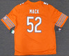 Chicago Bears Khalil Mack Autographed Orange Nike Jersey Size XL Beckett BAS Stock #148307