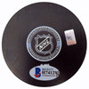 Brett Hull Autographed Official St. Louis Blues Logo Puck In White Beckett BAS Stock #152346