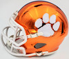 Brian Dawkins Autographed Clemson Tigers Orange Chrome Speed Mini Helmet Beckett BAS Stock #158303