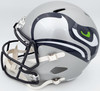 Tyler Lockett Autographed Seattle Seahawks AMP Full Size Speed Replica Helmet In Black MCS Holo Stock #159136