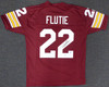 Boston College Eagles Doug Flutie Autographed Red Jersey Beckett BAS Stock #173514