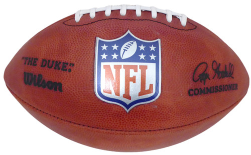 Unsigned Official NFL Leather Football Stock #185116