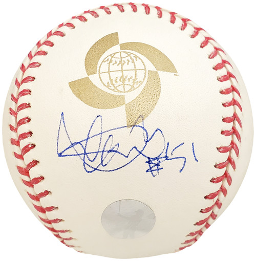 Ichiro Suzuki Autographed Official 2009 WBC Baseball Seattle Mariners "#51" IS Holo Stock #189809