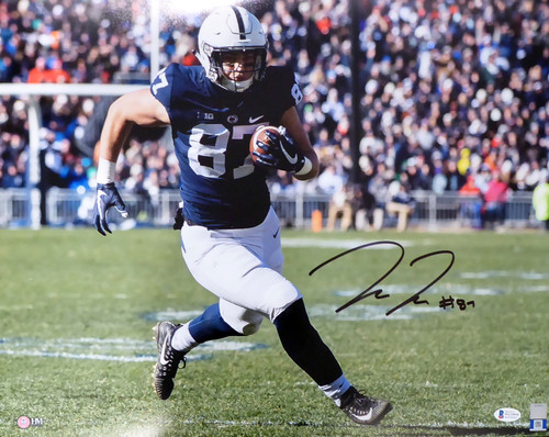 Pat Freiermuth Autographed 16x20 Photo Penn State Nittany Lions Beckett BAS Stock #191140