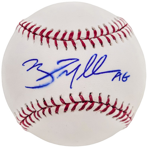 Brad Miller Autographed Official MLB Baseball Cardinals, Mariners MCS Holo Stock #64951