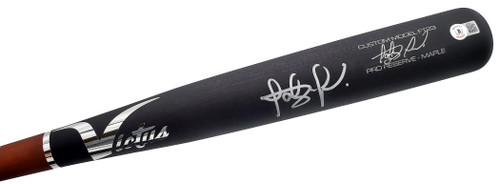 Fernando Tatis Jr. Autographed Black Victus Game Model Bat San Diego Padres Beckett BAS QR Stock #197452