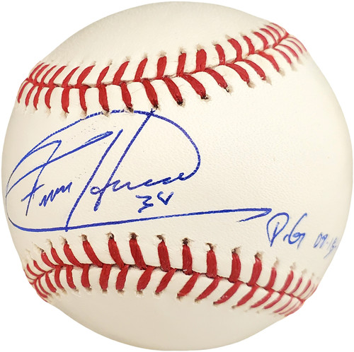 Felix Hernandez Autographed Official MLB Baseball Seattle Mariners "PG 8-15-12" MLB Holo Stock #74026