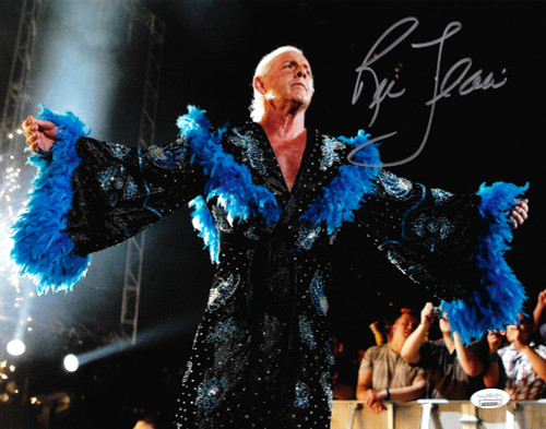 Ric Flair Autographed 11x14 Photo JSA Stock #203580