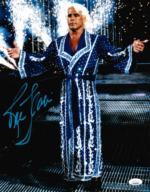 Ric Flair Autographed 11x14 Photo JSA Stock #203583