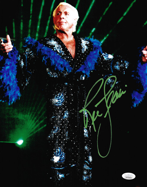 Ric Flair Autographed 11x14 Photo JSA Stock #203587