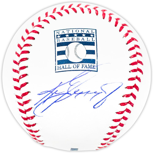 Ken Griffey Jr. Autographed Official HOF Logo Baseball Seattle Mariners Beckett BAS QR Stock #206027