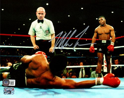 Mike Tyson Autographed 8x10 Photo Beckett BAS Stock #206510