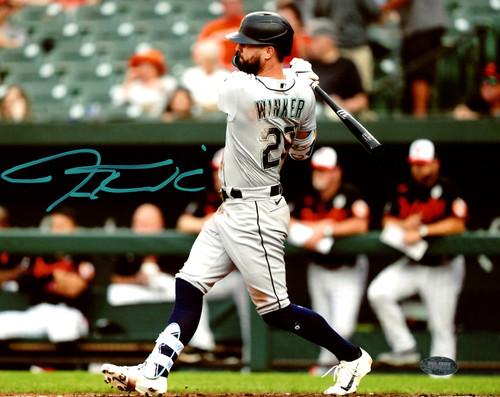 Jesse Winker Autographed 8x10 Photo Seattle Mariners MCS Holo Stock #208181