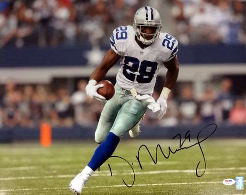 DeMarco Murray Autographed 16x20 Photo Dallas Cowboys PSA/DNA Stock #86942