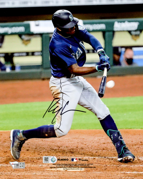 Kyle Lewis Autographed 8x10 Photo Seattle Mariners Fanatics Holo Stock #210532