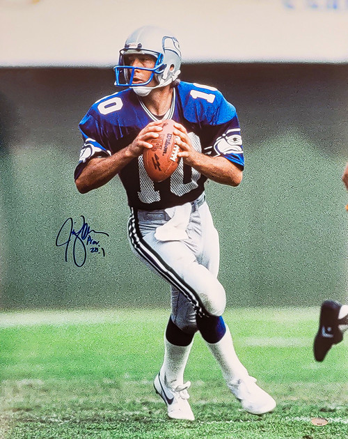 Jim Zorn Autographed 16x20 Photo Seattle Seahawks MCS Holo Stock #211079