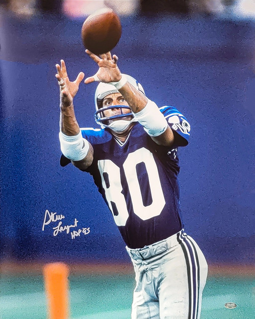 Steve Largent Autographed 16x20 Photo Seattle Seahawks "HOF 95" MCS Holo Stock #211090