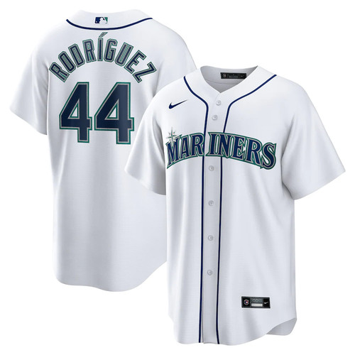 Seattle Mariners Julio Rodriguez White Nike Jersey Size L Stock #215379