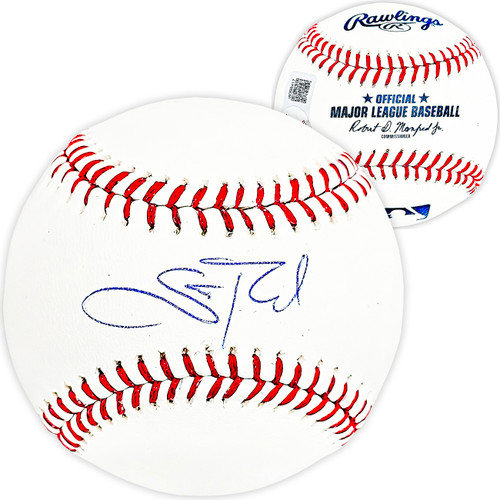 Scott Rolen Autographed Official MLB Baseball St. Louis Cardinals Beckett BAS Witness Stock #215687
