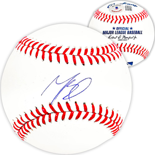 Mookie Betts Autographed Official MLB Baseball Los Angeles Dodgers Beckett BAS QR Stock #218696