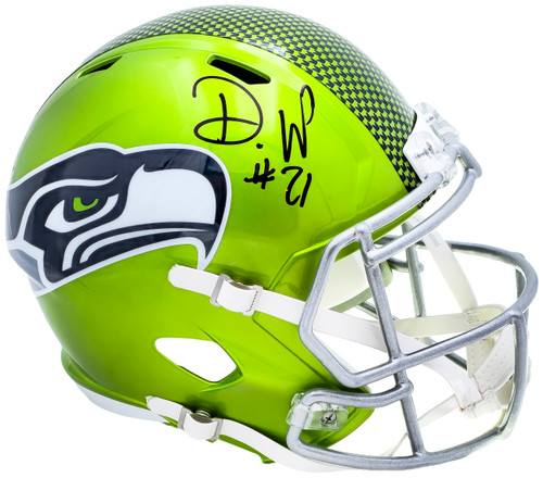 Devon Witherspoon Autographed Seattle Seahawks Flash Green Full Size Speed Replica Helmet MCS Holo Stock #221338