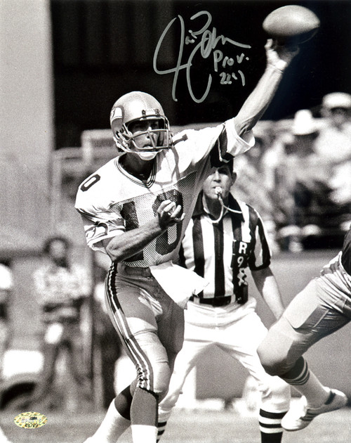 Jim Zorn Autographed 8x10 Photo Seattle Seahawks MCS Holo Stock #112591