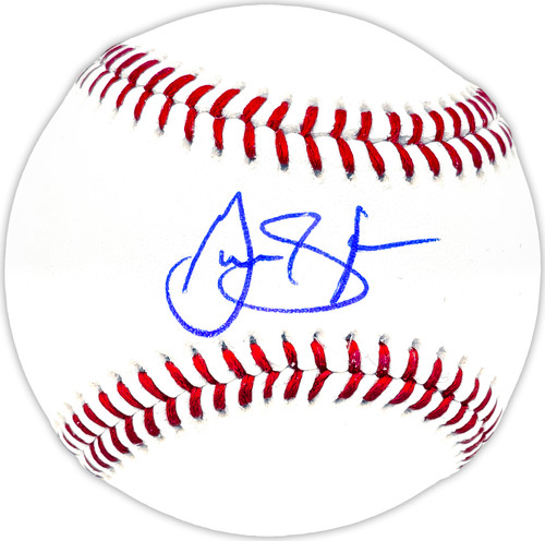 Gavin Stone Autographed Official MLB Baseball Los Angeles Dodgers Beckett BAS Witness Stock #230018