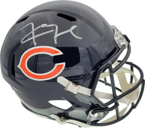 Khalil Mack Autographed Chicago Bears Full Size Speed Replica Helmet In Middle Beckett BAS Stock #148239