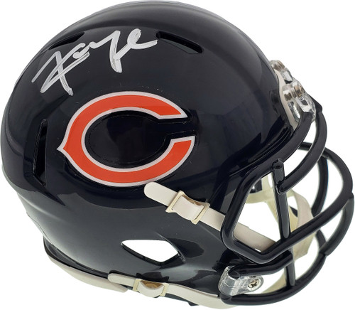 Khalil Mack Autographed Chicago Bears Mini Helmet Beckett BAS Stock #148626