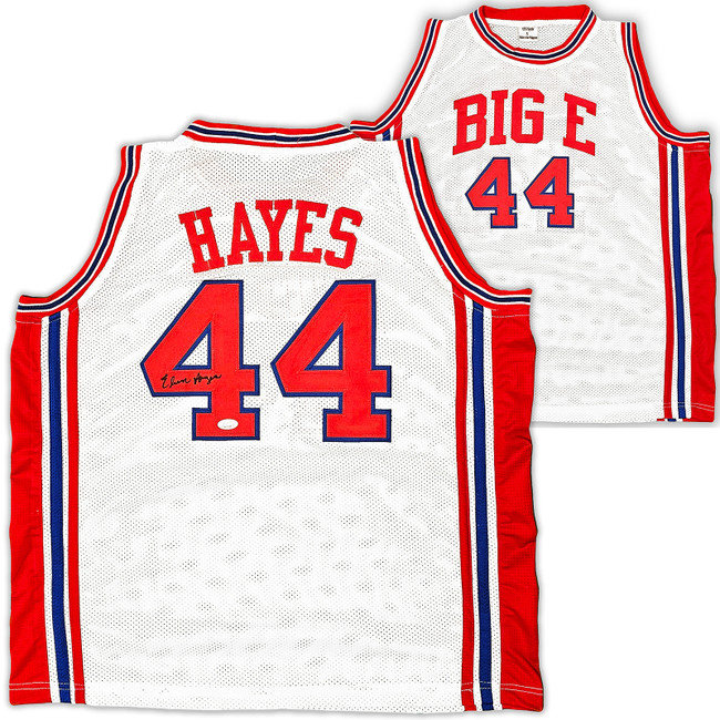 Houston Rockets Elvin Hayes Autographed White Jersey JSA Stock #215703