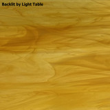 Light Amber & White Wispy (OGT-319-1SF) - 12" x 12" Sheet