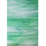 Green, Crystal & White Wispy Opal (96-55-8) - 8” x 12” Sheet