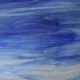 Dark Blue & White Opal (96-28) - 12" x 12" Sheet