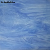 Pale Blue & White Translucent - 12" x 12" Sheet