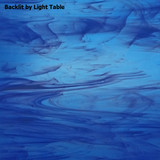 Light Blue & White Wispy (OGT-339-2SF) - 12" x 12" Sheet