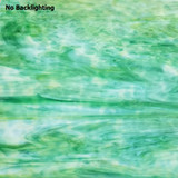 Lime, Emerald & White Mottle (AGC-117-6) - 6" x 12" Sheet