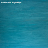 Turquoise Blue & White Wispy (AGC-145) - 12" x 12" Sheet