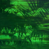 Dark Green & White Wispy (OGT-329-6SF) - 12" x 12" Sheet