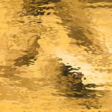 Pale Amber Waterglass Stained Glass