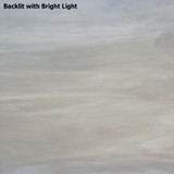 White & Clear Opal (51DX-6) - 6" x 12" Sheet