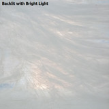 White Swirled with Crystal Wispy (WO51-8) - 8" x 12"