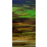 Dark Brown and Green Wispy Opal (WO59-6) - 6" x 12"