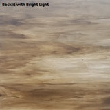 Dark Gray, Brown & White Wispy Opal (503L) - 12" x 12" Sheet