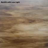 Dark Gray, Brown & White Wispy Opal (503L) - 12" x 12" Sheet