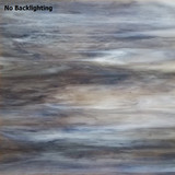 Dark Gray, Brown & White Wispy Opal (503L) - 12" x 12" Sheet