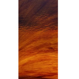 Medium & Dark Amber Streaky Transparent (199LL-6) - 6" x 12" Sheet