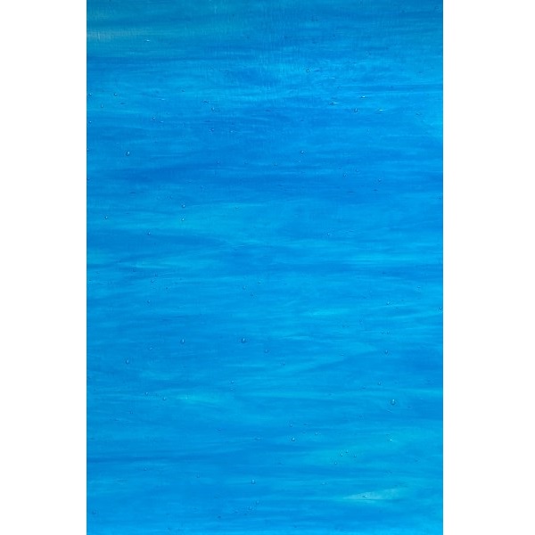 Sea Blue & Crystal Transparent (96-45-8) - 8" x 12" Sheet