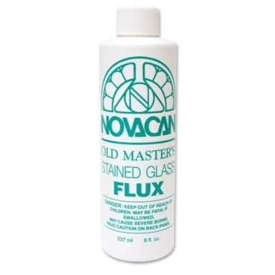 Flux, Classic 100 Gel for Stained Glass and Soldering, 8 oz bottle